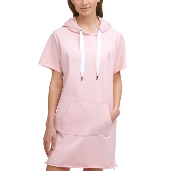 DKNY Womens Activewear Cotton Sweatshirt Dress Size Medium - Picture 1 of 4